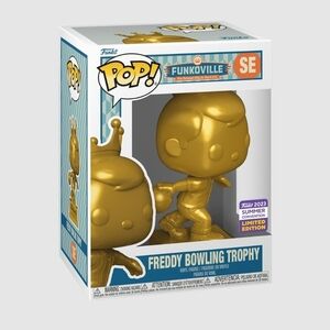 Funko Pop! Limited Edition Freddy Funko Bowling Trophy, New in Box